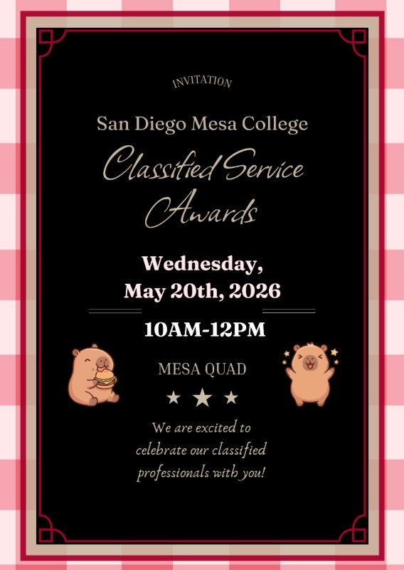 Classified Service Awards 2026