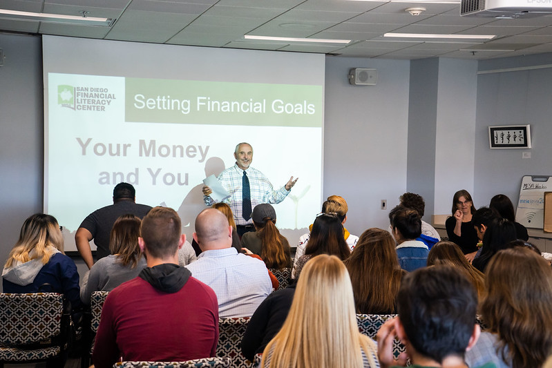 Financial Literacy Lecture at San Diego Mesa College