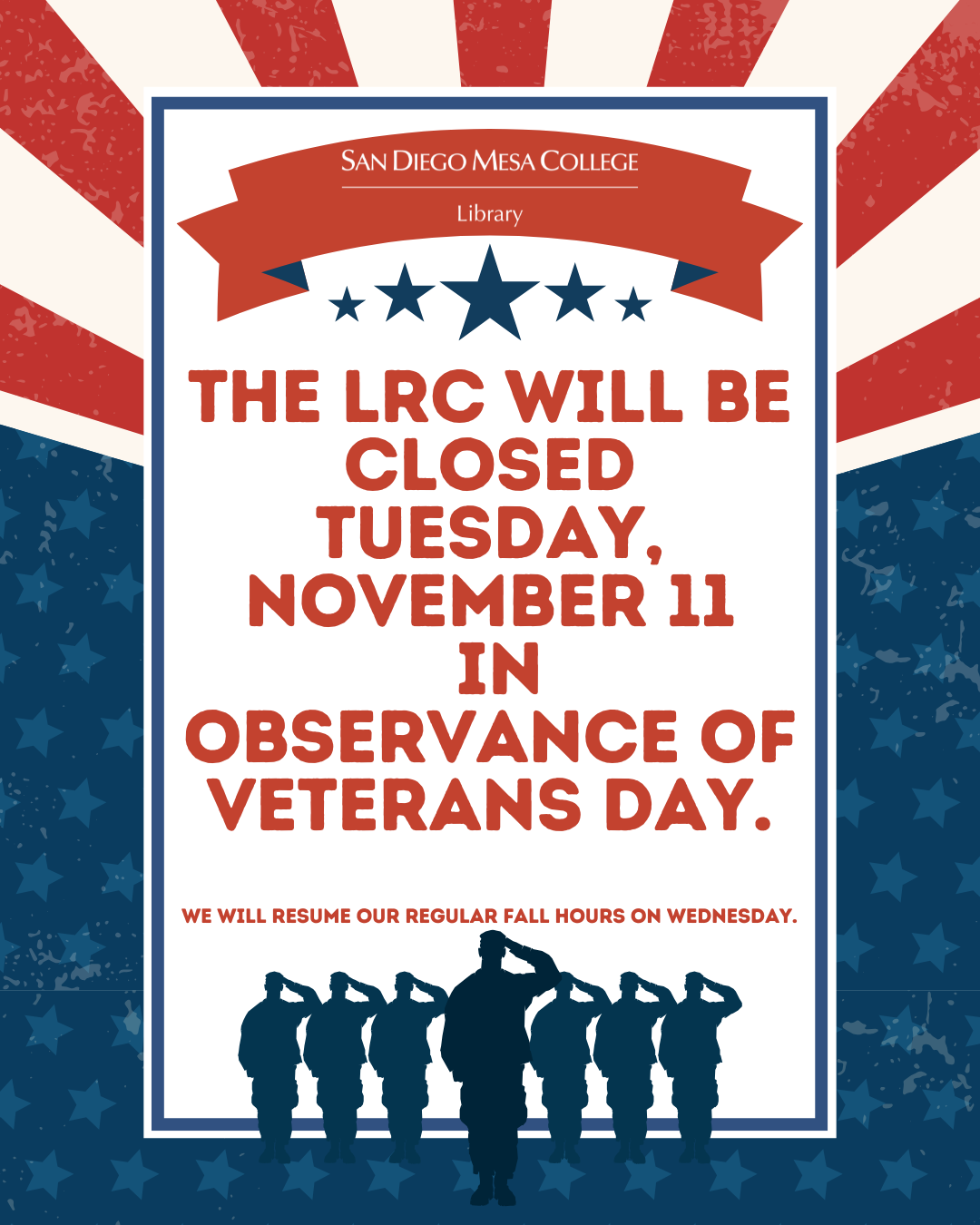 Red, White, and Blue Veterans Day  Flag