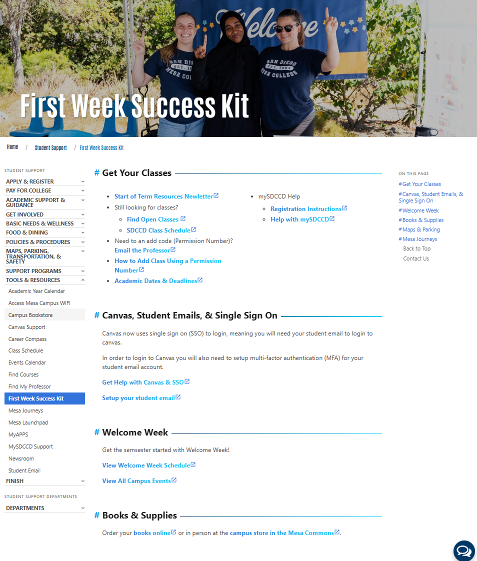 First Week Success Kit